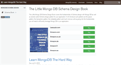 Desktop Screenshot of learnmongodbthehardway.com